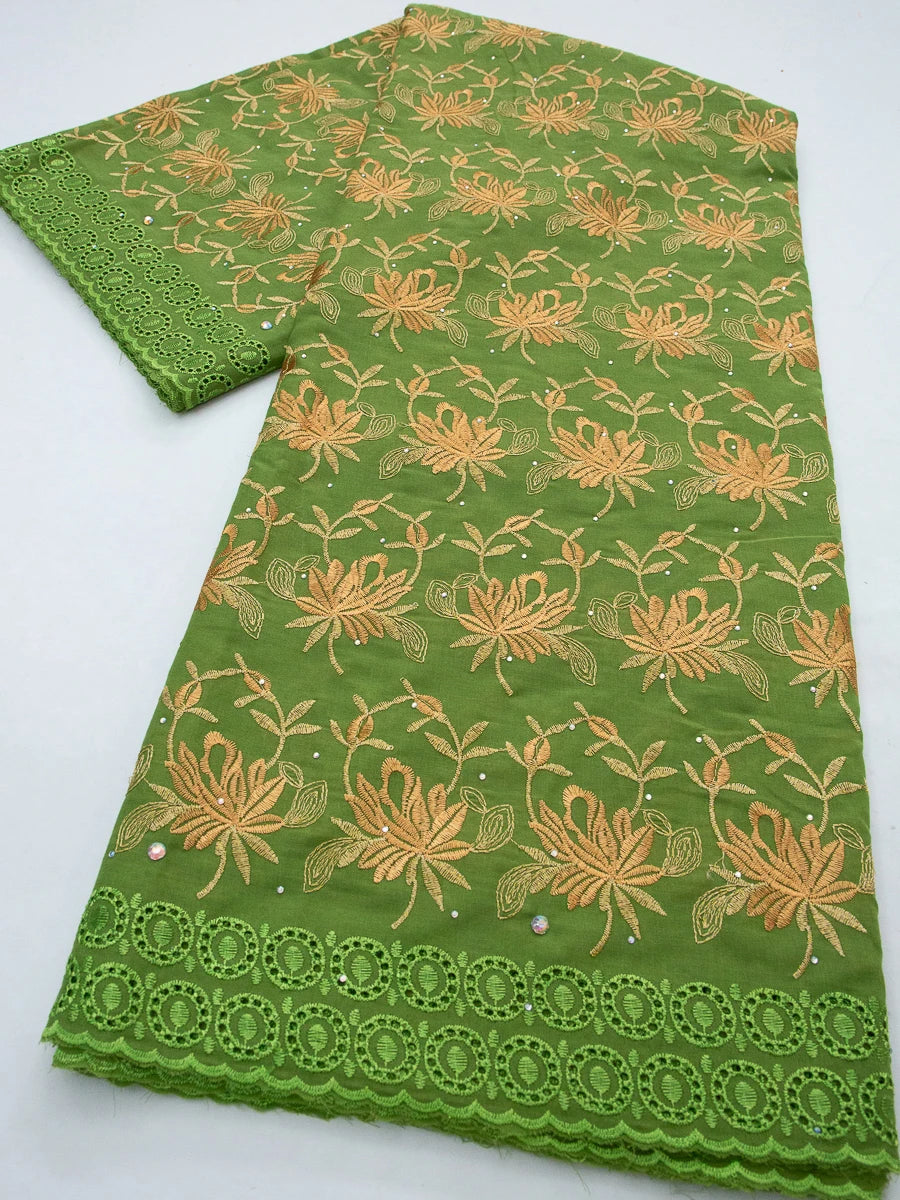 tissu brodé fleurs motifs floraux occasion mariage robe soirée qualité supérieure yards
