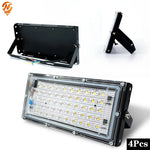 projecteurs led 100w 50w 220v noir modernes ip65 exterieur pieces