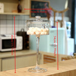 pots verre transparents réutilisables qualité alimentaire vintage marshmallows décoration maison mariage