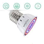 ampoule led full spectrum 60 80 leds e27 e14 gu10 moderne croissance plantes abs
