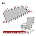 couvre chaise gris moderne tissu motifs géométriques élastique polyester accueil one size