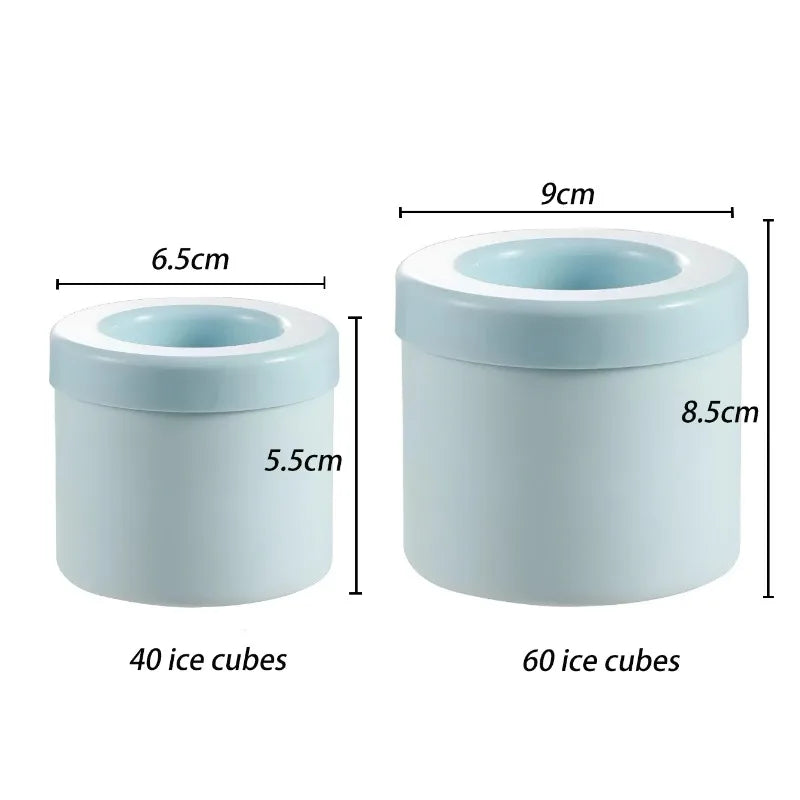 moule silicone glaçons cubes transparents couleurs bleu blanc jaune moderne minimaliste bar maison