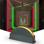 projecteur led decoration mur rouge vert moderneintérieur extérieur décoration faade lumiere domestique