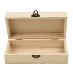 Boîte-cadeau en bois design rétro pour décoration intérieure