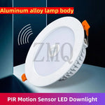 lampe led downlight blanc moderne clips 120° sensor 6m 30 50s 5w 7w 9w