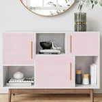 papier peint autocollant étoile flocon neige rose chambre enfant décoration nordique imperméable résistance humidité
