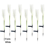lumière artificielle verte feuilles blanches lumineuses moderne vacancesextérieur decoration solaire ip65 abs led