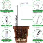 lampe led plante blanc moderne modes luminosité usb 48 diodes