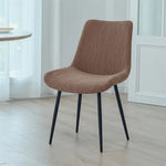 housse chaise gris rayures horizontales moderne spandex polyester