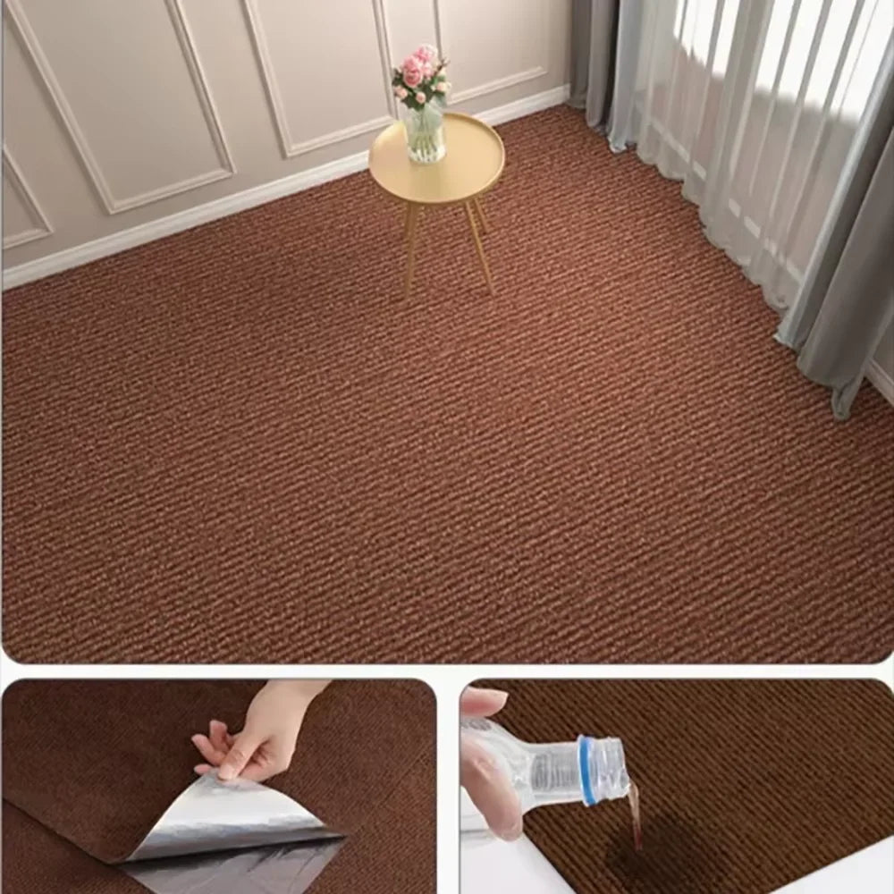 tapis antidérapant pvc noir adhésif solide moderne sécurité intérieure