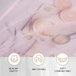 rideau lit transparent moderne rose clair adultes queen king size plié machine lavableextérieur chambre