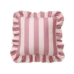 taie d'oreiller rayée vert rose polyester moderne adhésif lit chambre salon decoration 45cm 45cm