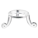 support transparent acrylique boule verre clip base décoration maison vintage ornemental