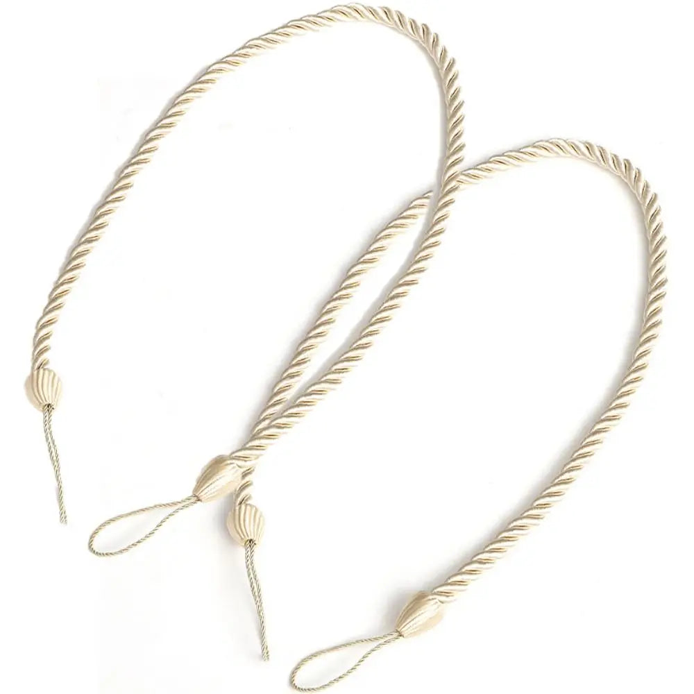 corde rideaux tissée main moderne anneaux gris marron noir blanc bleu marine rouge vert