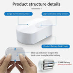 veilleuse led rechargeable usb blanc moderne batterie aaa adhésive flux lumineux minimaliste autonomie movement