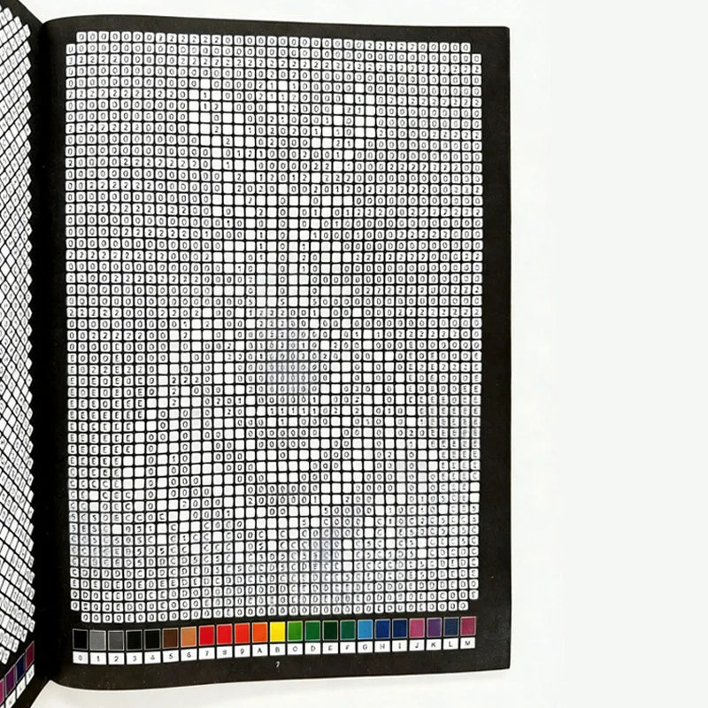 livre coloriage pixel art motifs géométriques moderne enfantin crayon pages multicolores guides numériques
