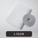 filet fenetre anti moustiques blanc noir velcro self adhesive moderne opacité