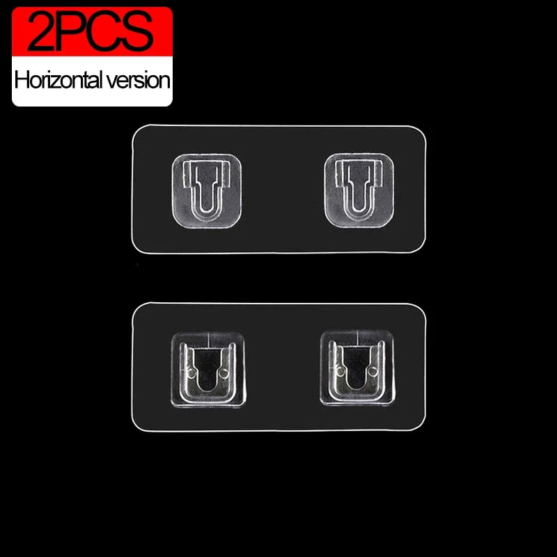 adhésifs blancs multi usages 10 pièces organiseur moderne prise électrique support cuisine blanc
