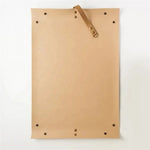 plateau jardinage moderne noir beige pochette rangement sac suspendu opaque