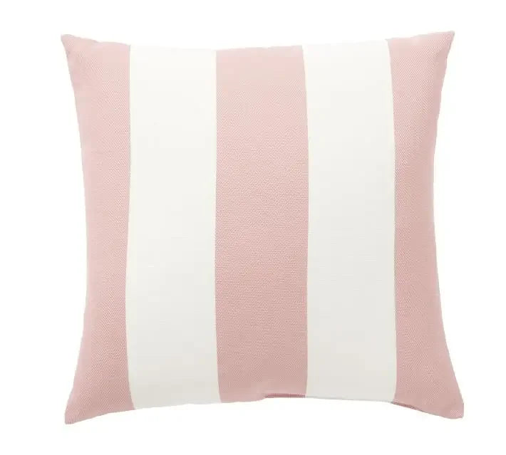 coussin géométrique velours motif rayures marin couleur bleu gris fixation dimension 45x45cm