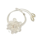 rideaux attaches fleurs décoratives beige bleu rouge rose noir tringle chambre coucher