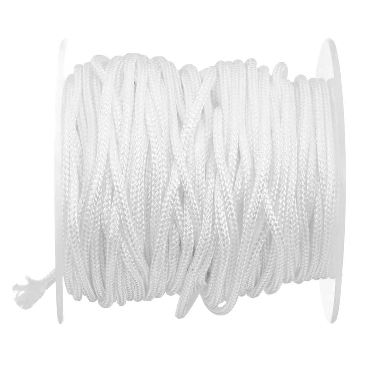 corde tissée blanche polyvalente rideaux stores decoration fenêtre 20m réglable polyester moderne