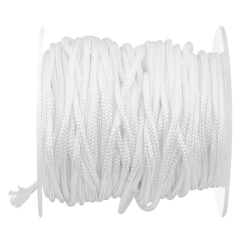 corde tissée blanche polyvalente rideaux stores decoration fenêtre 20m réglable polyester moderne