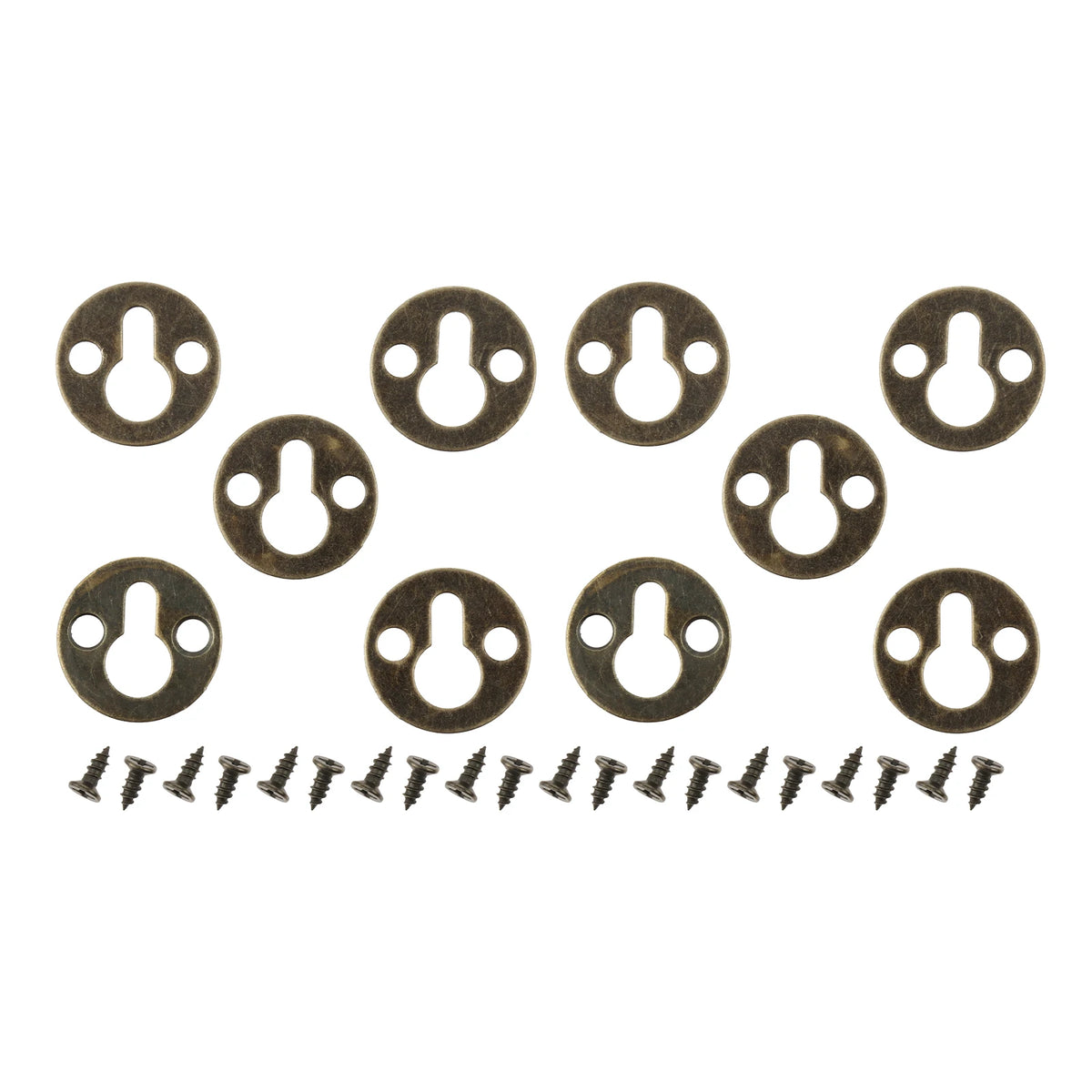 plaque fixation bronze classique 25mm vis 16mm travail bois cintres tableaux murales