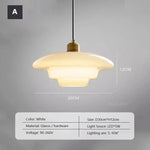 suspension lumineuse moderne blanc doré ampoule e27 câble noir verre rond mat 90 260v