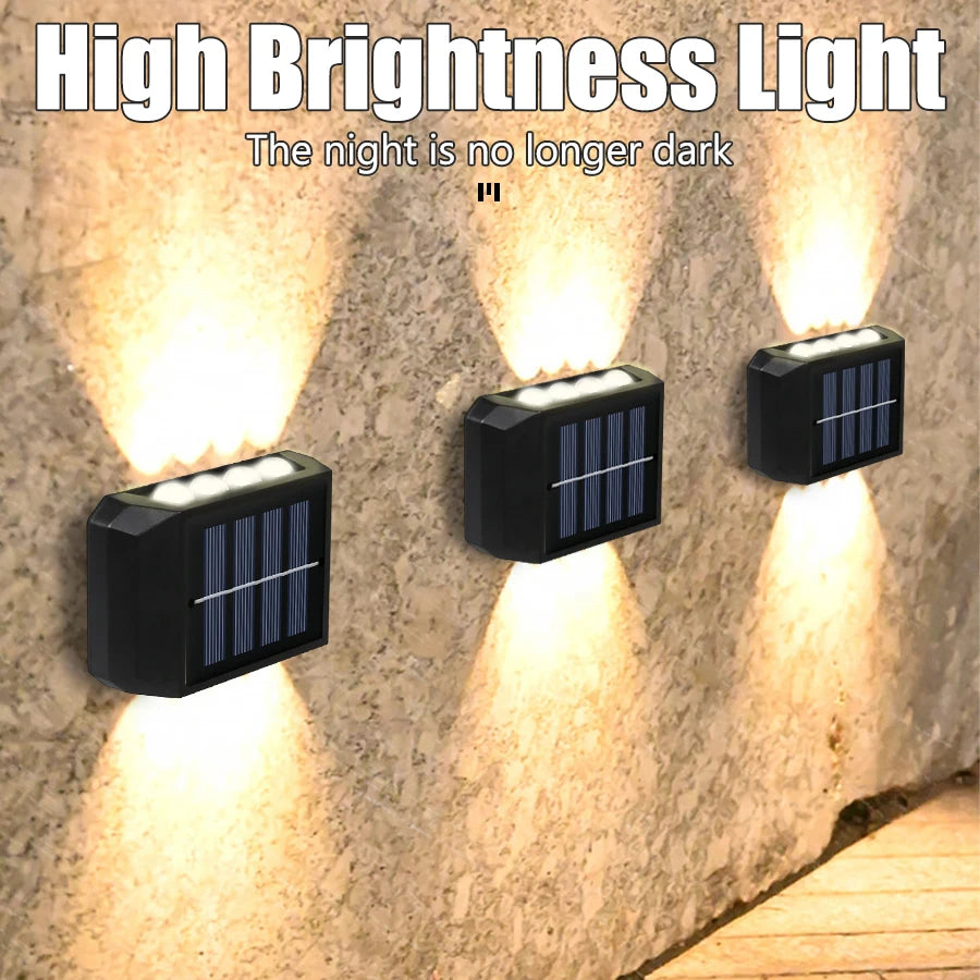 lampe solaire extérieure led blanc moderne facile autoénergie abs clips patio jardin