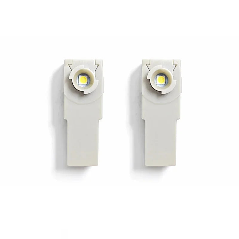paire ampoules led blanches éclairage intérieur voiture connecteur boîte gants