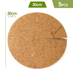 tapis sol fibre coco marron clair naturel rustique 30cm 35cm 40cm 45cm 3mm epaisseur