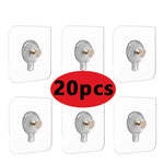 porte gobelets adhésifs transparents modernes minimalistes 60x60mm 10pcs 20pcs 30pcs 45pcs 50pcs variété