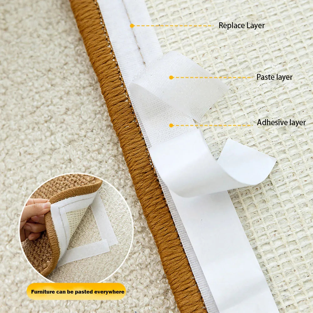 tapis grattage chats sisal adhésif non glissant durable moderne 30x60cm