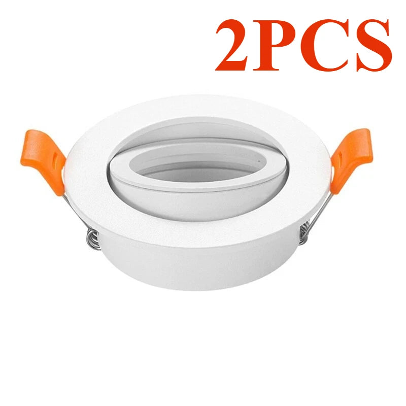 projecteurs led spots encastrables réglables blanc gris argenté spirale moderne minimaliste
