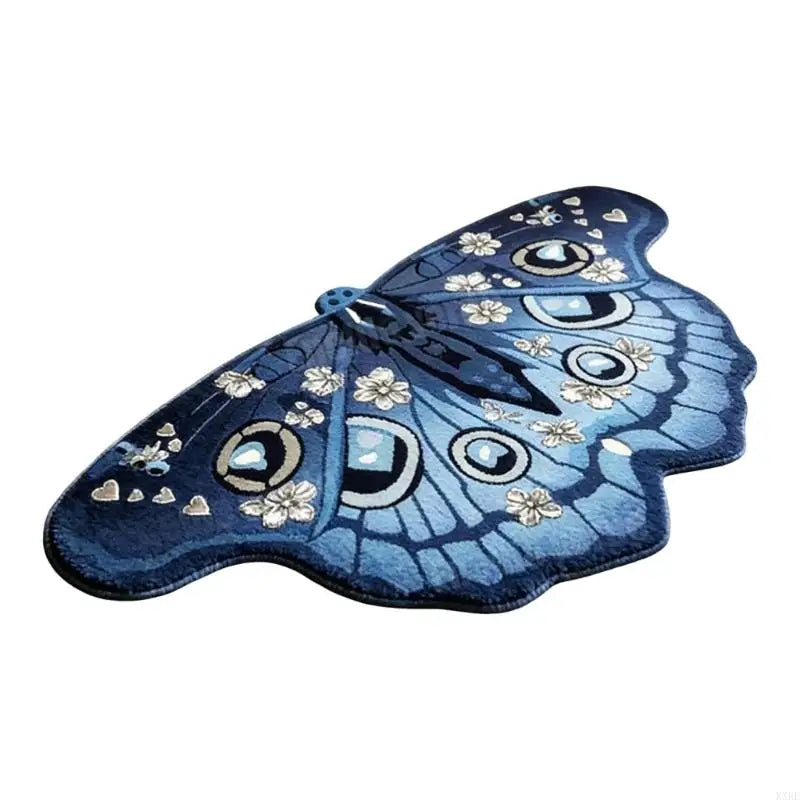 tapis papillon multicolore moderne polyester antidérapant salon chambre coucher doux
