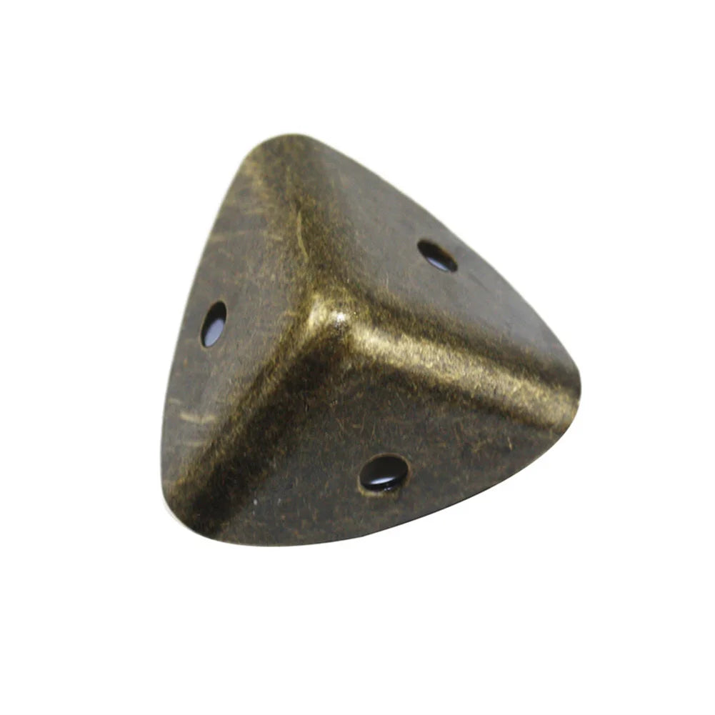 protections angle meubles bronze vieilli aspect patiné rustique vintage vis incluses ensemble bricolage