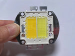 module led 100w 200w blanc jaune noir grille perforations éclairage scène dj moderne technologique