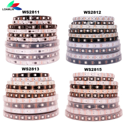 Ruban LED RGB adressable 5V 12V pour décoration intérieure