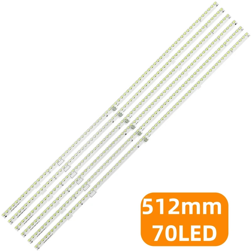 bande led 70 diodes blanc moderne 512mm fixations invisibles électronique