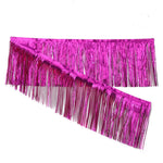 guirlande paillettes rose doré rouge festive 30cm 200cm opaques décoration fête