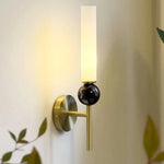 lampe suspendue moderne minimaliste cuivre lumière blanche applique murale plaque fixation chambre salon étudehôtel