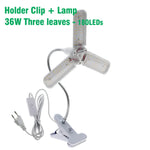 lampe led croissance plantes intérieur spectre complet trépied ajustable clip fixation