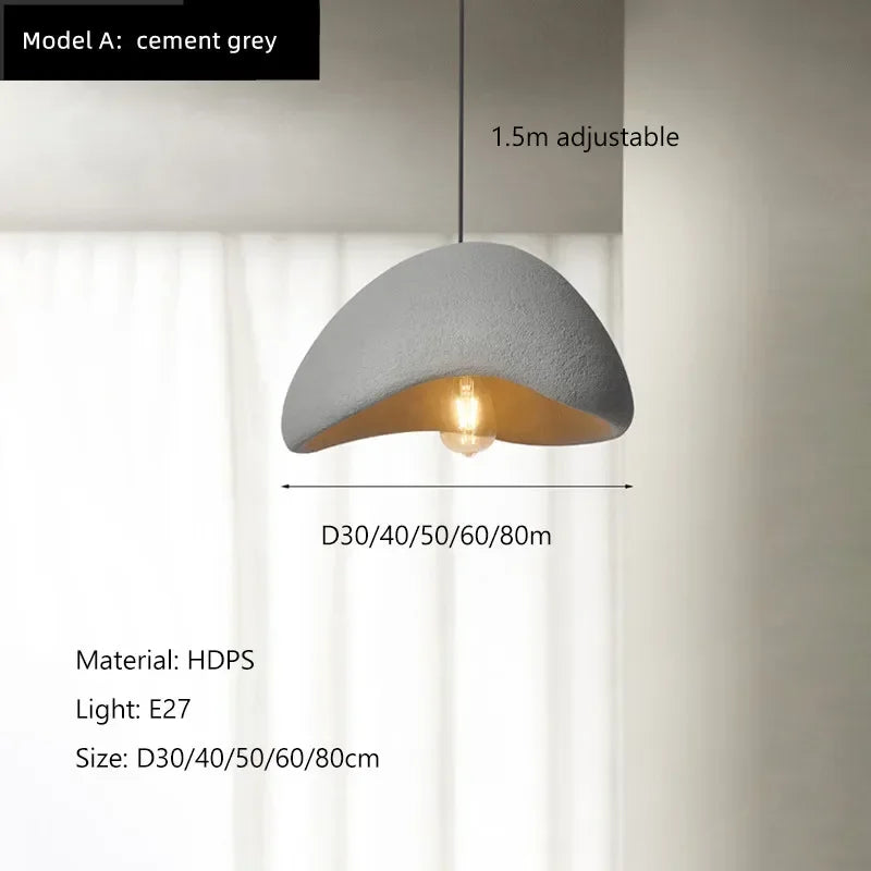 suspension lumineuse moderne blanc texturé opaque salon étude 30cm 40cm 50cm 60cm
