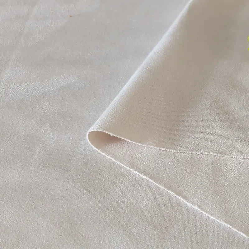 tissu suède double face polyester housse canapé sac couture diy grande largeur uni