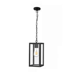 lampe suspendue moderne transparente noire salon restaurant chambre couloir exposition étude chambre principal