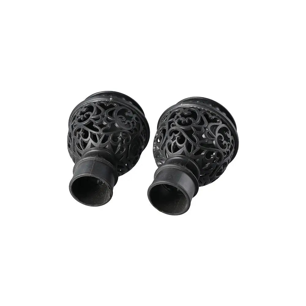finition rideau blanc orné motifs floraux classique élégant tringle capuchon durable accessoire deco moderne