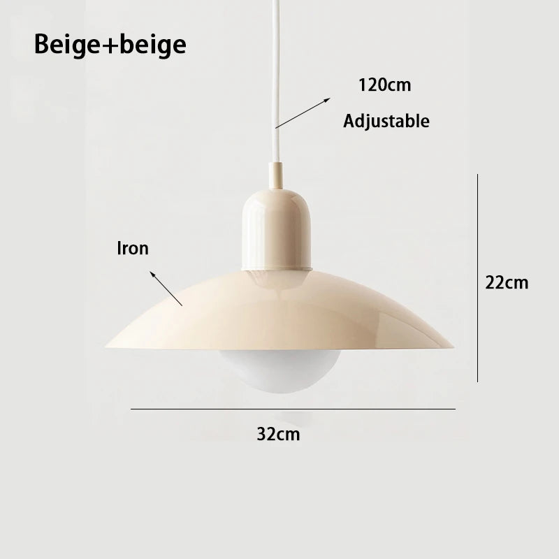 luminaire moderne suspension blanc vert rose rouge mat opaque câble noir chambre restaurantétude