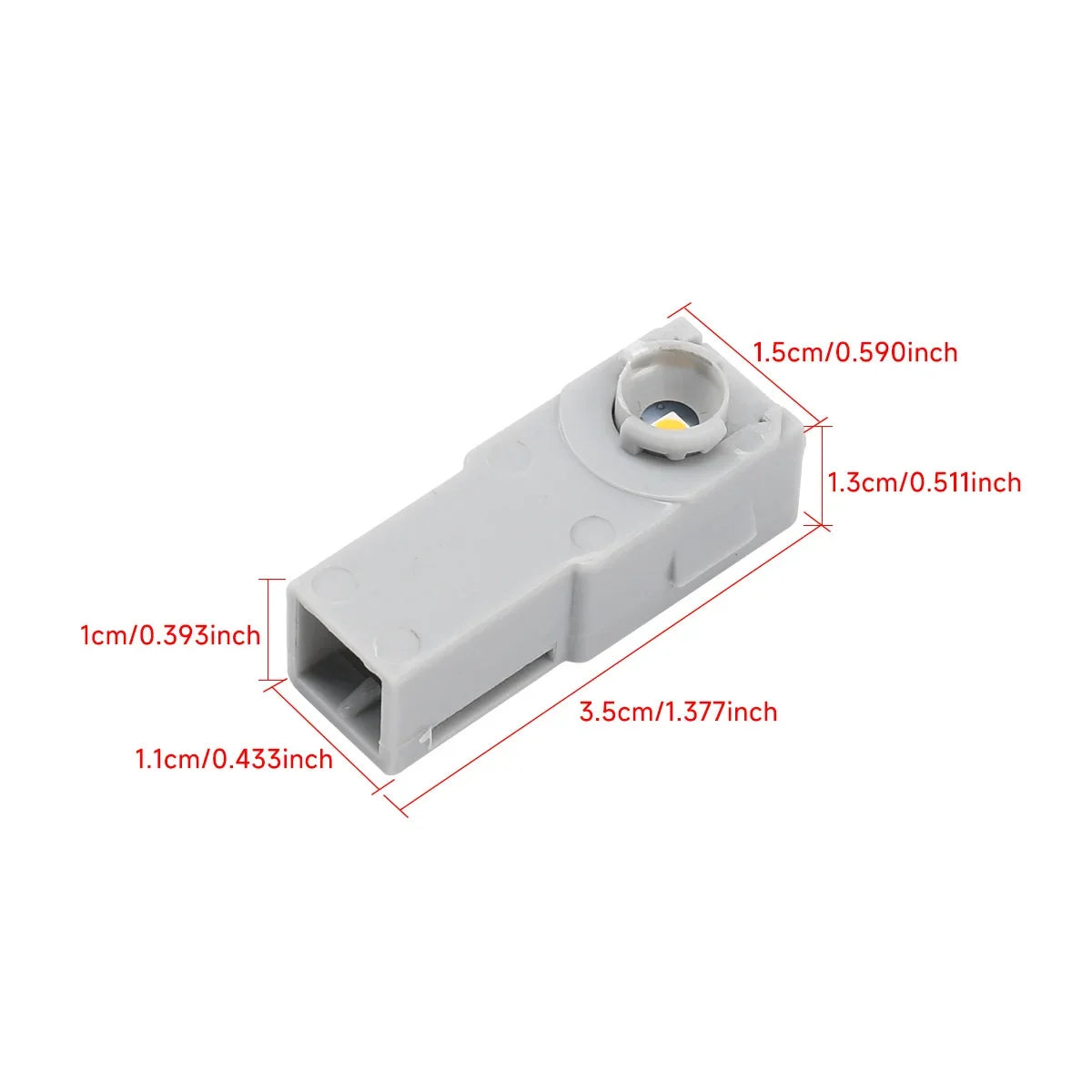 lampe led gris moderne 12v atmosphérique rectangulaire lisse opaques intérieur voiture rechargeable blanc jaune