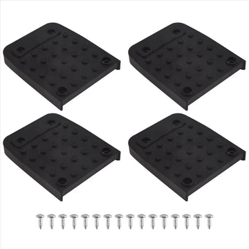 patins anti dérapants stilts vis surface texturée noirs industriels pièces